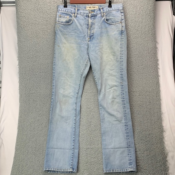 Big Star Jeans Men’s 34x32 Vintage‎ Blue Denim Straight Bootcut Relaxed Fit - Picture 1 of 16
